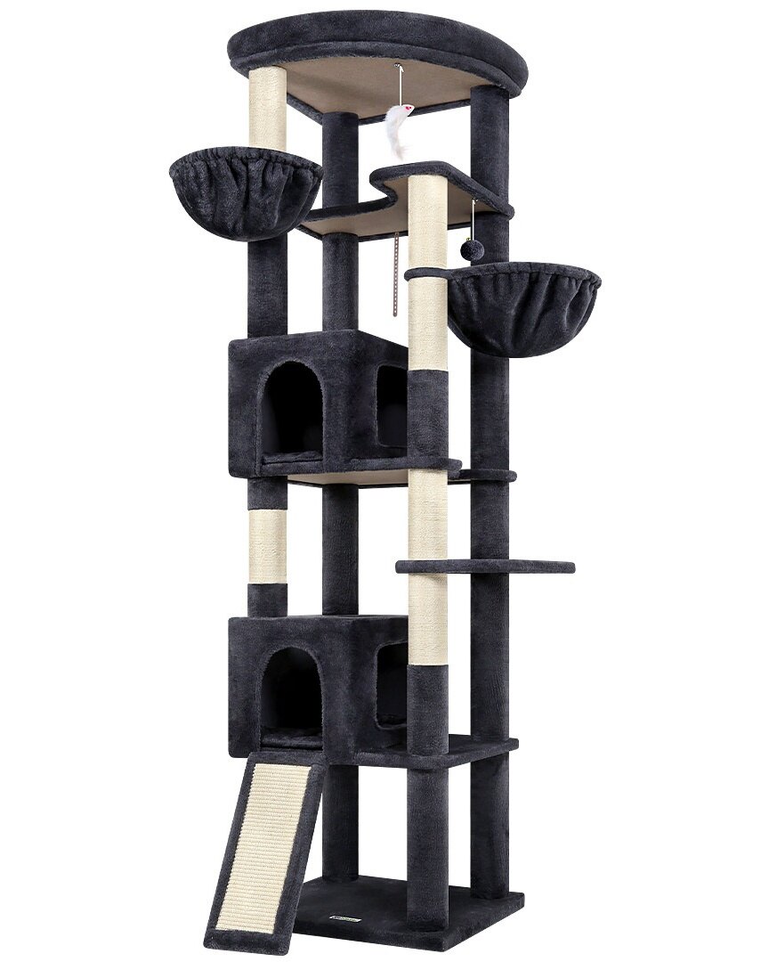 globlazer-c-series-c80-arbre-chat-gris-fonc-80-pouces image 2