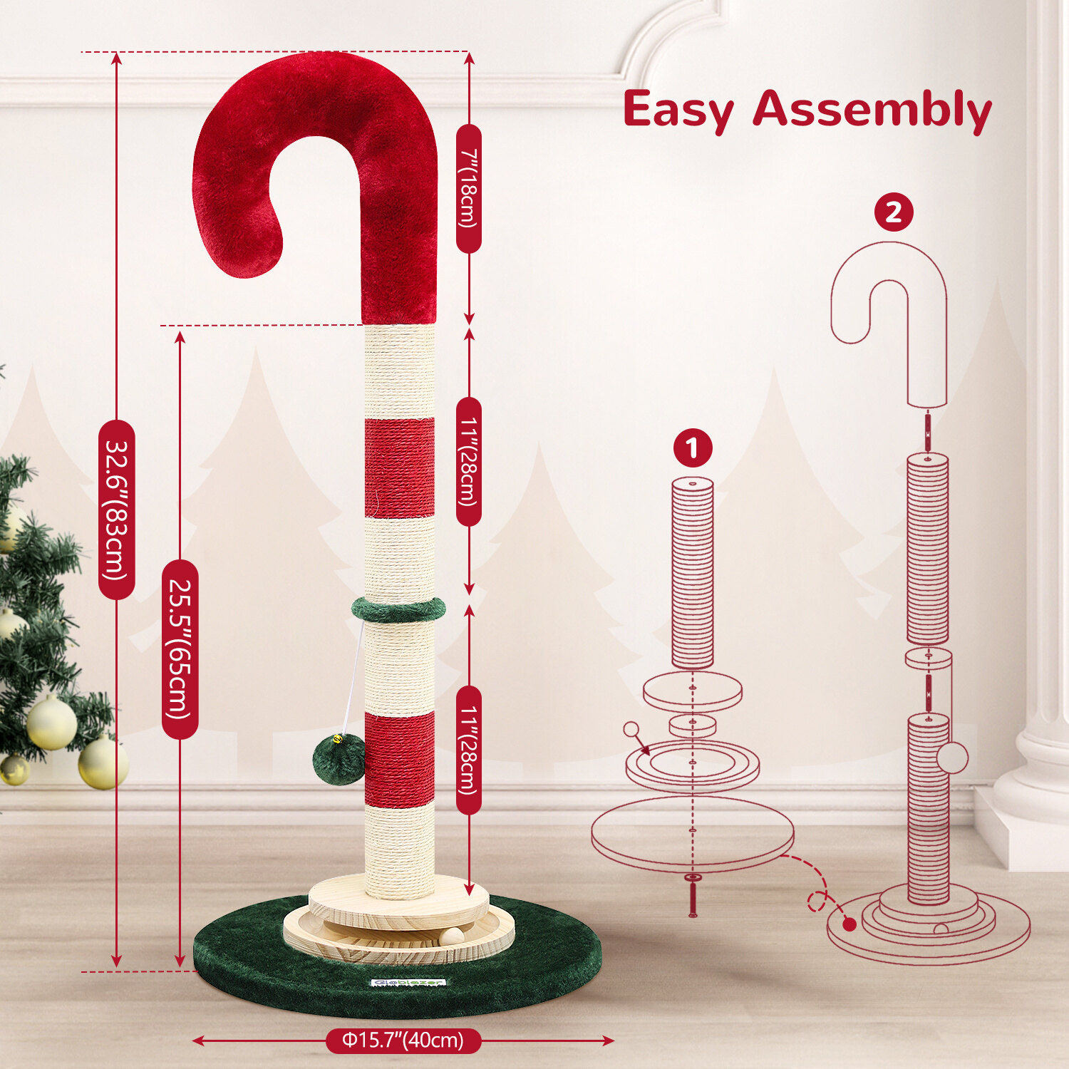 globlazer-scratching-posts-xmas32-griffoir-chat-christmas-35-pouces image 8