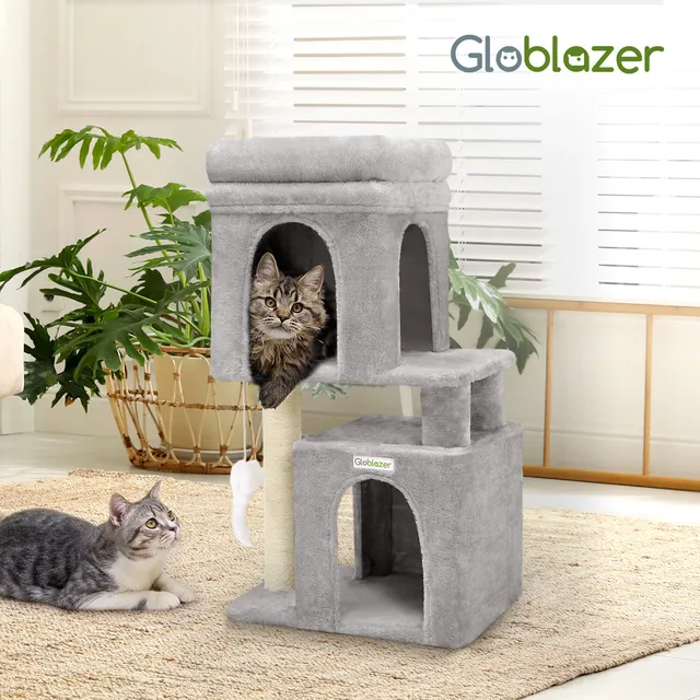 globlazer-f31-arbre-chat-gris-clair-79-cm-petit-mod-le image 1