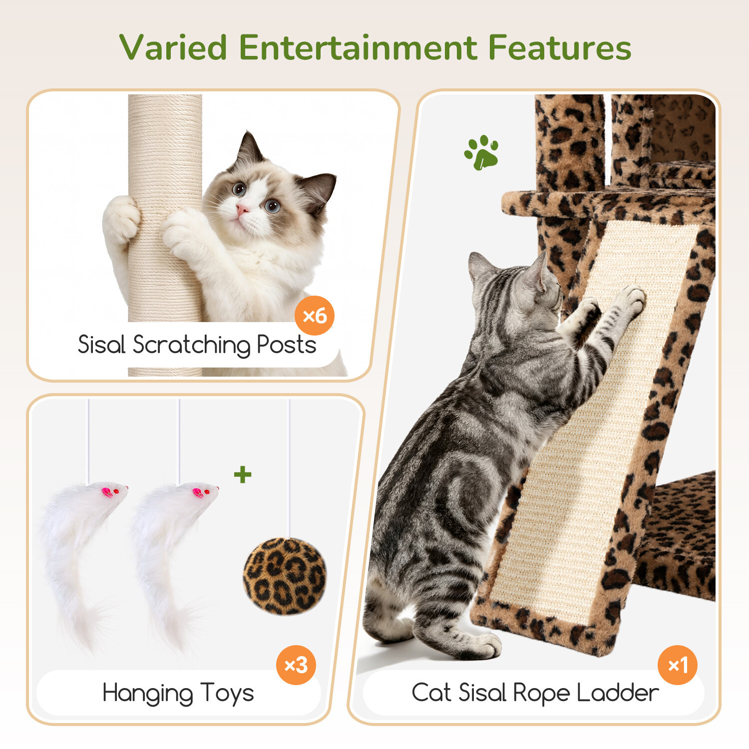 globlazer-s78g-arbre-chat-l-opard-198-cm image 6