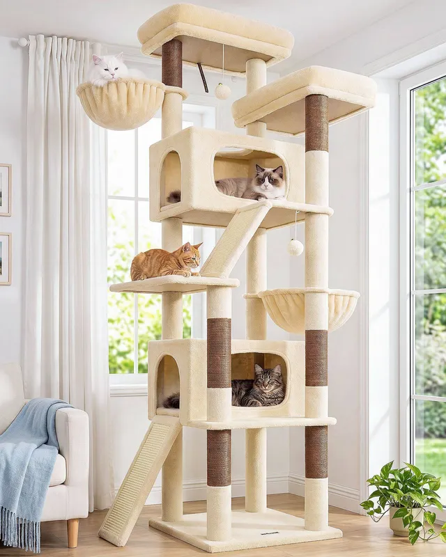 globlazer-s-series-s79-arbre-chat-beige-79-pouces-xxl image 1