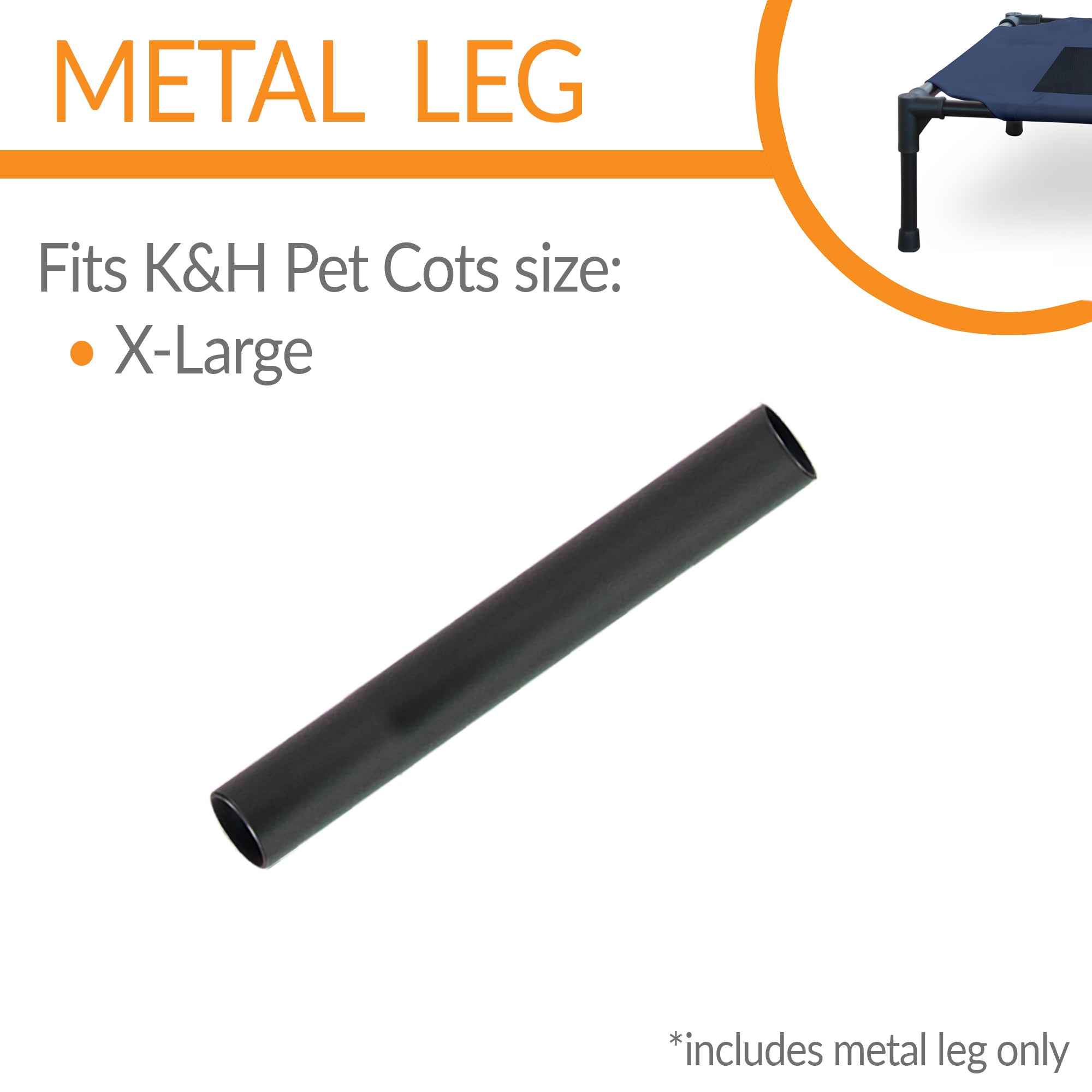 k-h-pet-cot-pied-de-rechange-m-tal-s-m-l-lit-sur-lev image 4