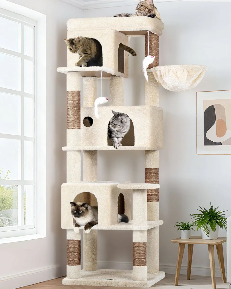globlazer-f66-f-series-tour-chat-beige-66-pouces image 1