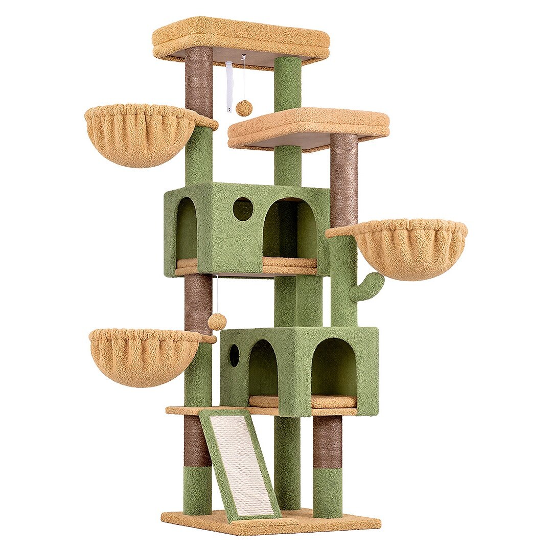 globlazer-f-series-f72g-arbre-chat-vert-cactus-183-cm image 2