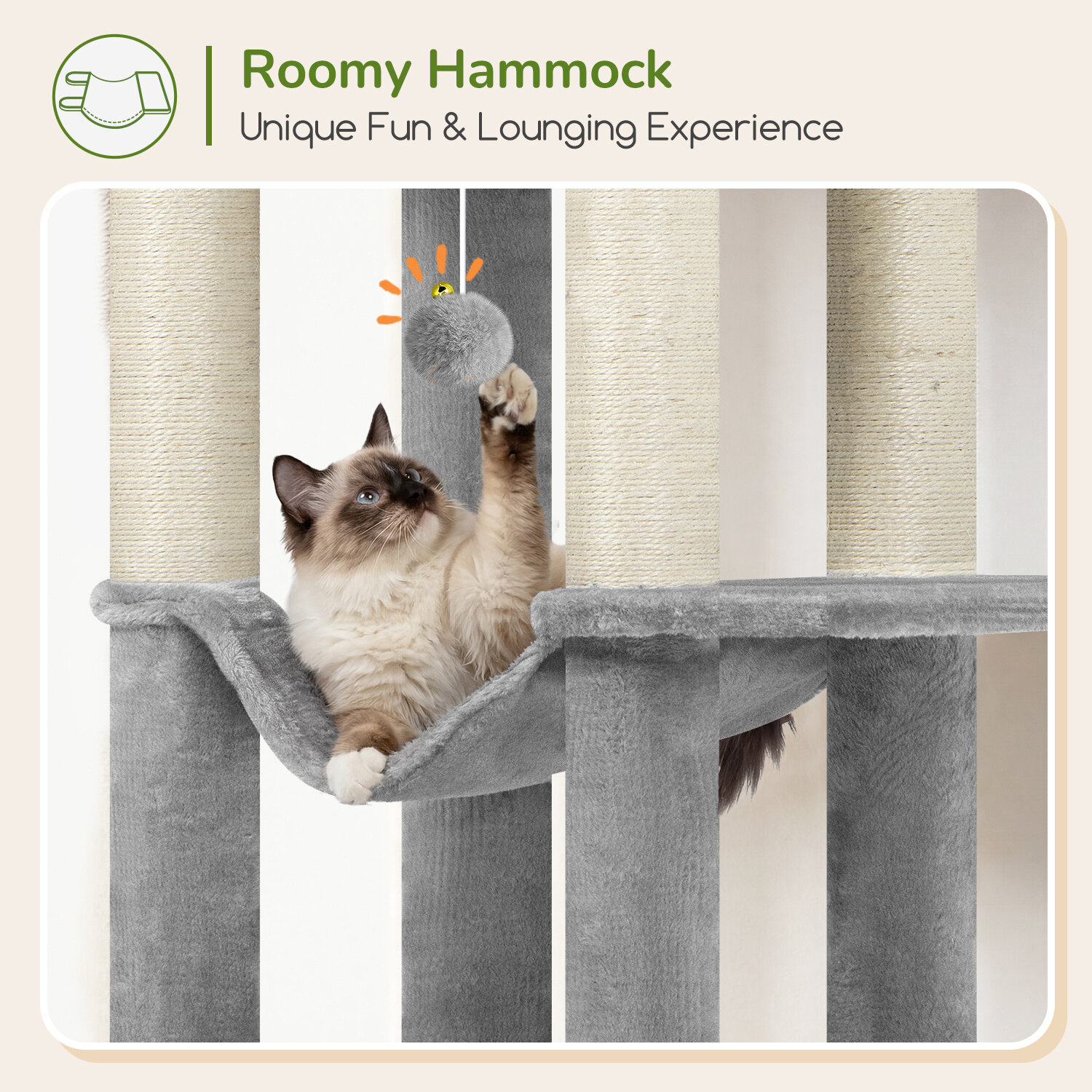 globlazer-f65d-arbre-chat-gris-clair-165-cm-haut image 5