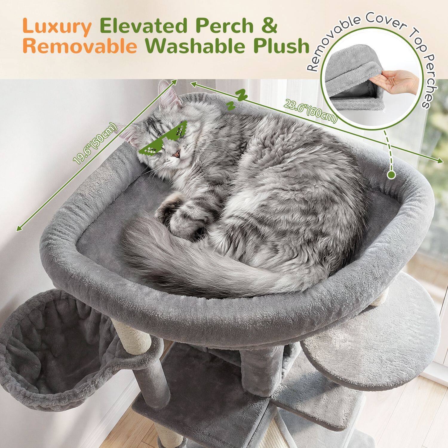 globlazer-s81f-arbre-chat-xxl-206-cm-gris-clair image 5