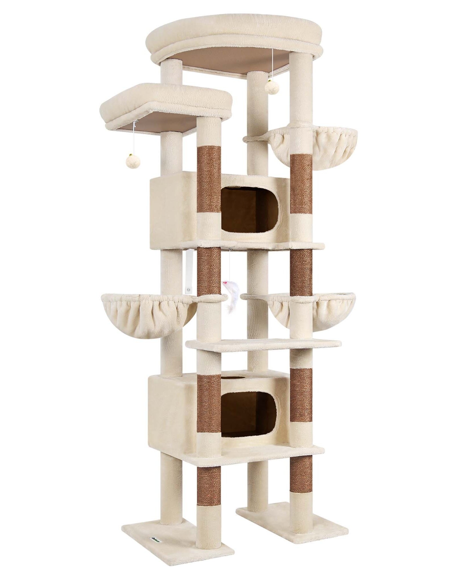globlazer-f-series-f84-arbre-chat-beige-84-pouces-xxl image 2
