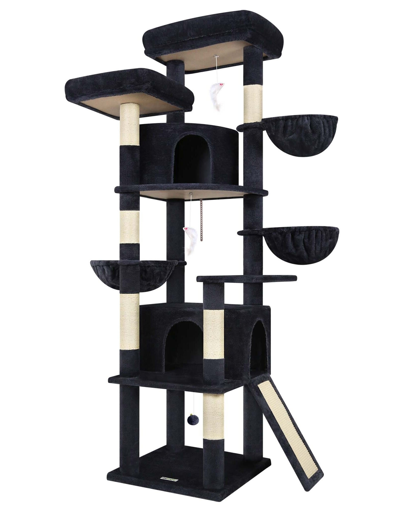 globlazer-f76c-arbre-chat-gris-fonc-193-cm image 2