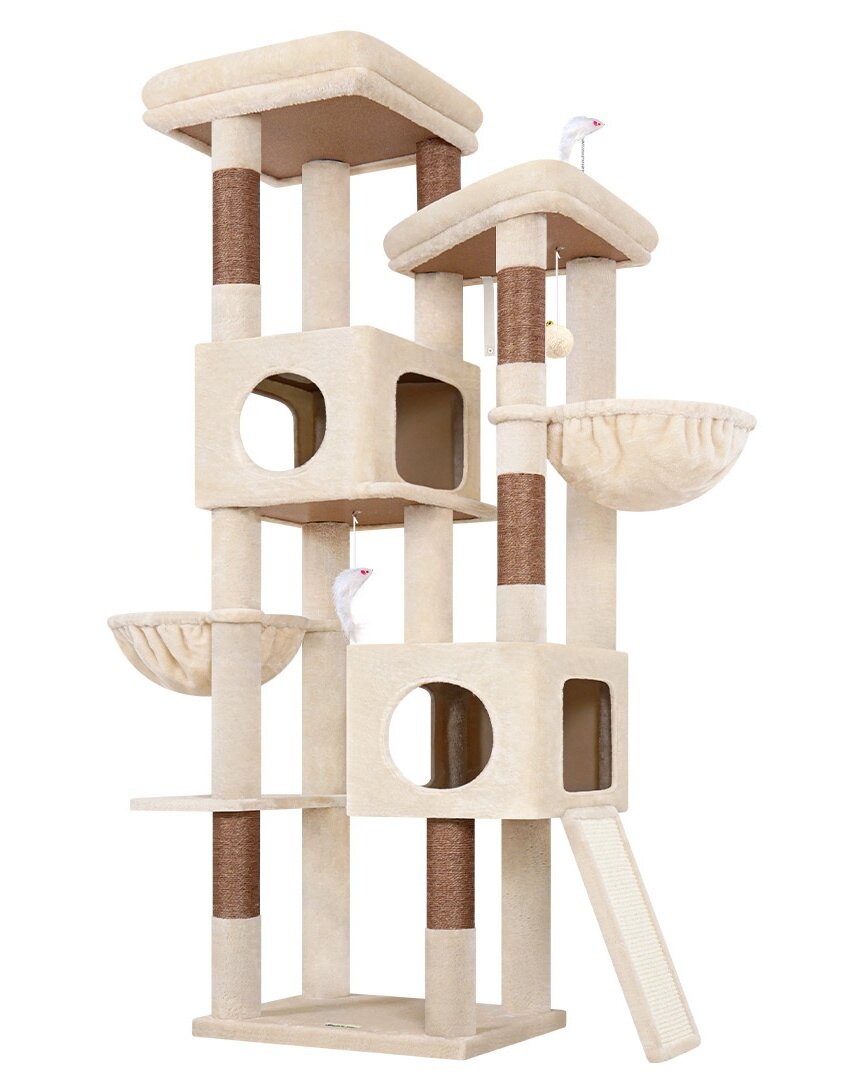 globlazer-s-series-s72e-arbre-chat-beige-72-pouces image 2