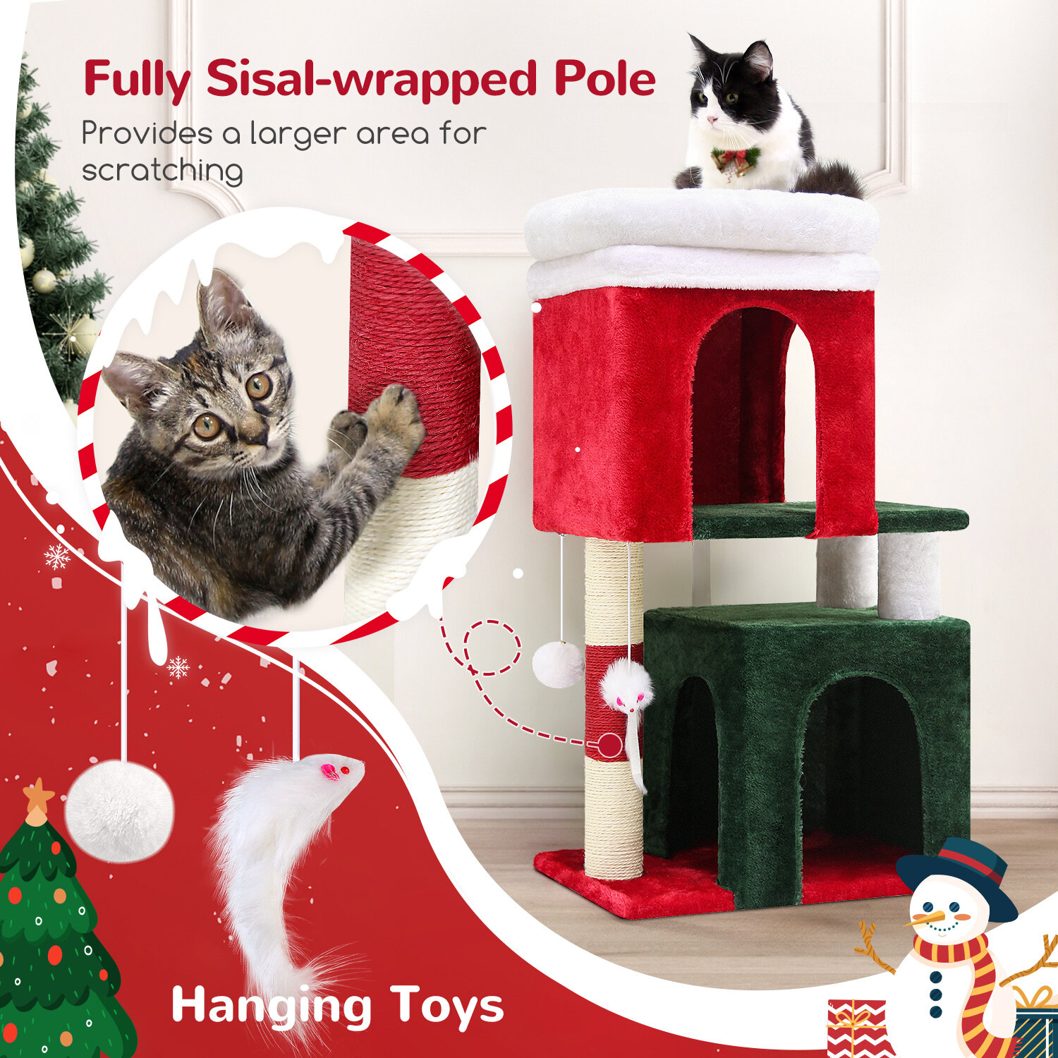 globlazer-f31-arbre-chat-31-pouces-compact-appartement image 4