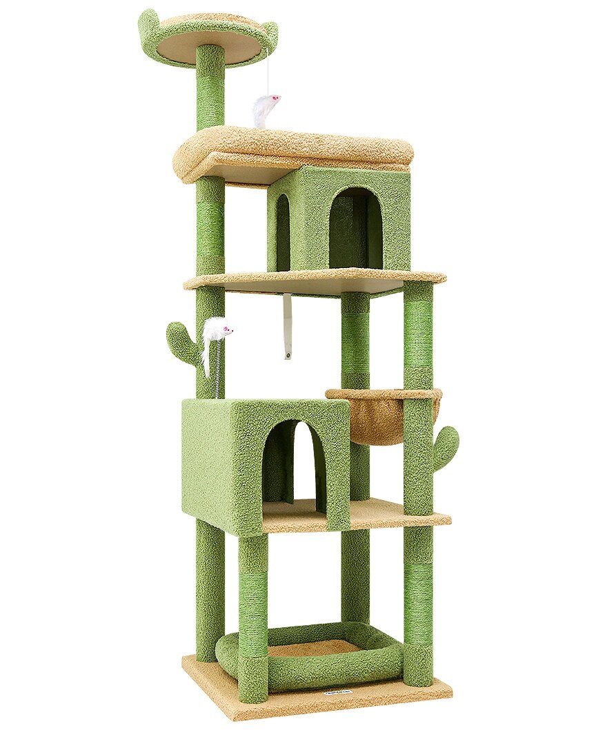 globlazer-s72-arbre-chat-cactus-vert-183-cm-grand image 2