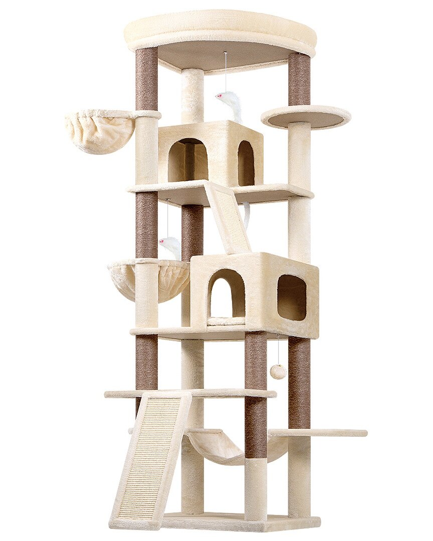 globlazer-s-series-s81f-arbre-chat-beige-206-cm image 2