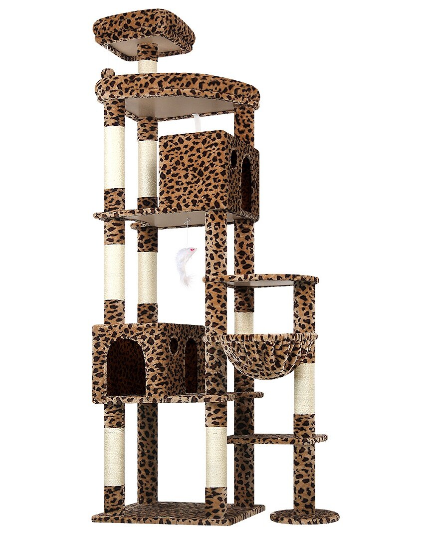 globlazer-f-series-f83-arbre-chat-l-opard-83-pouces-xxl image 2