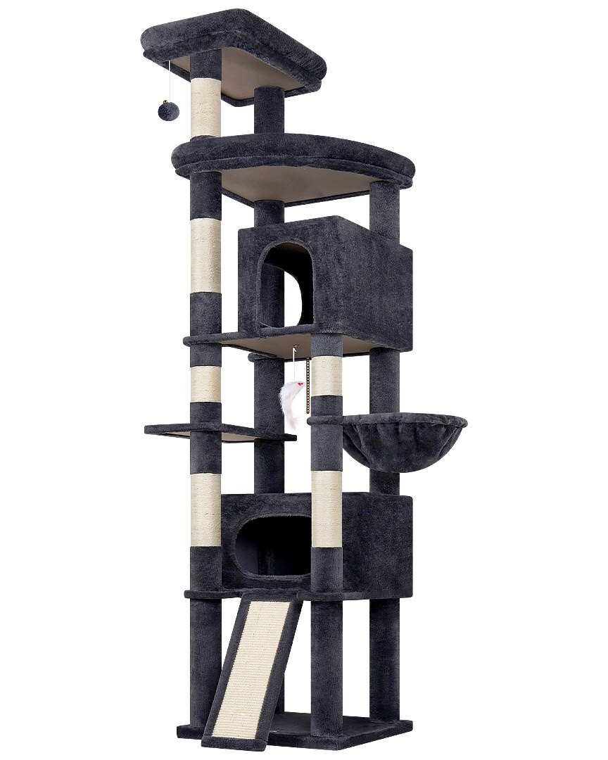 globlazer-f-series-f84b-arbre-chat-xxl-gris-213-cm image 2