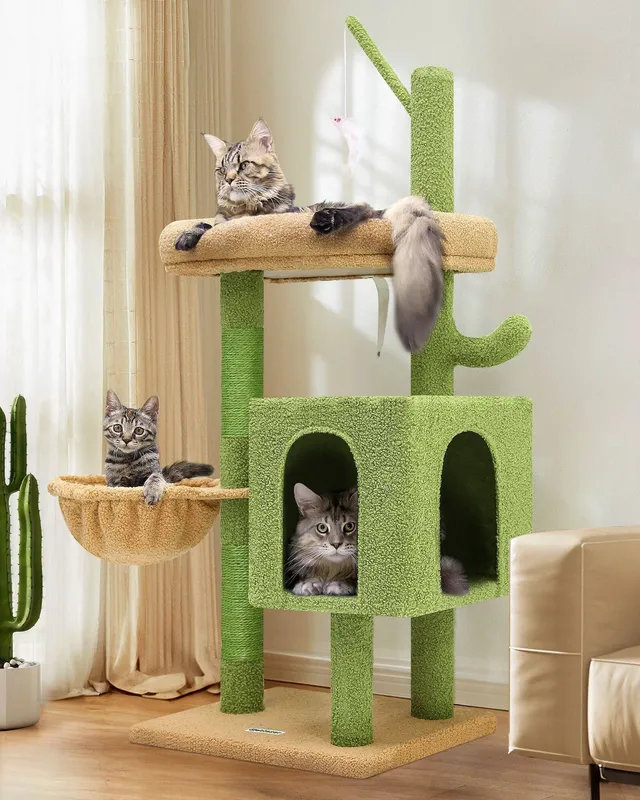 globlazer-f46c-arbre-chat-vert-46-pouces-chaton image 1