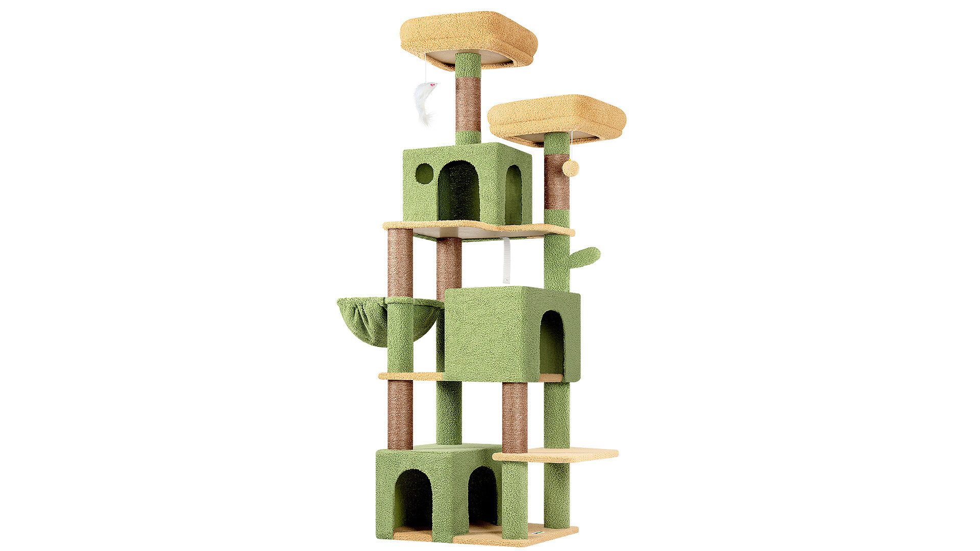 globlazer-f71-f-series-tour-chat-vert-cactus-71-pouces image 2