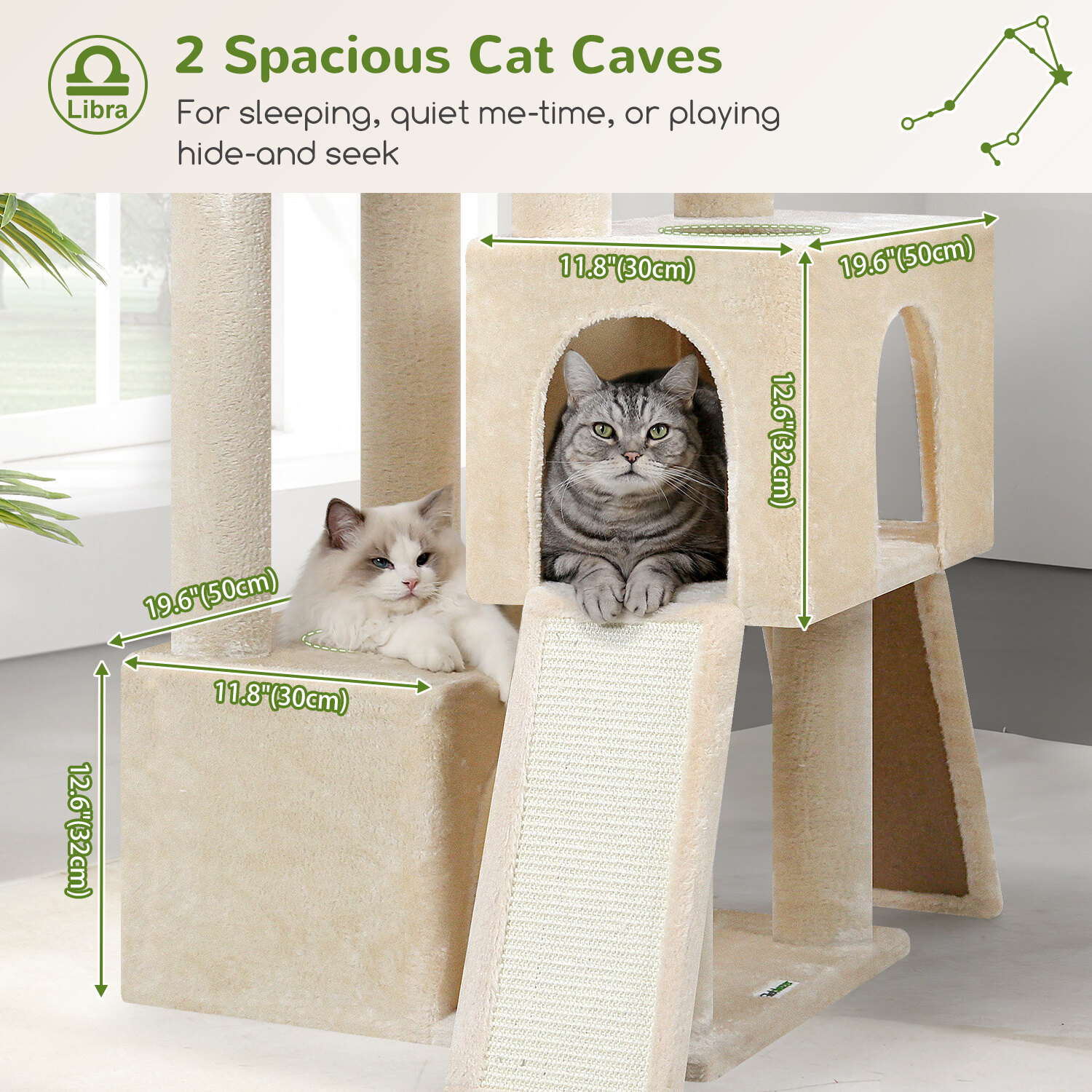 globlazer-z-series-z78-arbre-chat-beige-78-pouces-grand-haut image 3