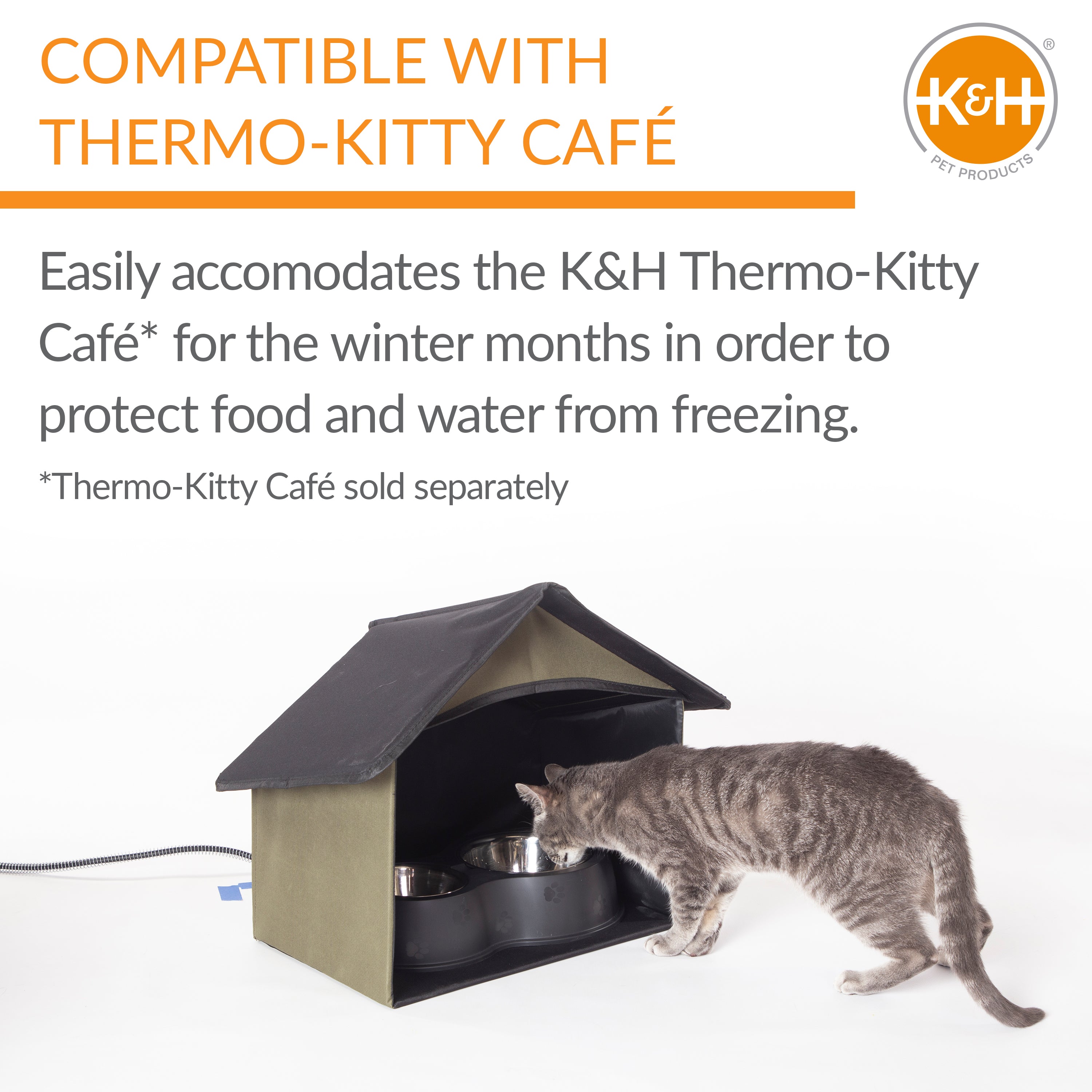 k-h-outdoor-kitty-dining-room-abri-gamelle-chat-14x20-nylon image 5