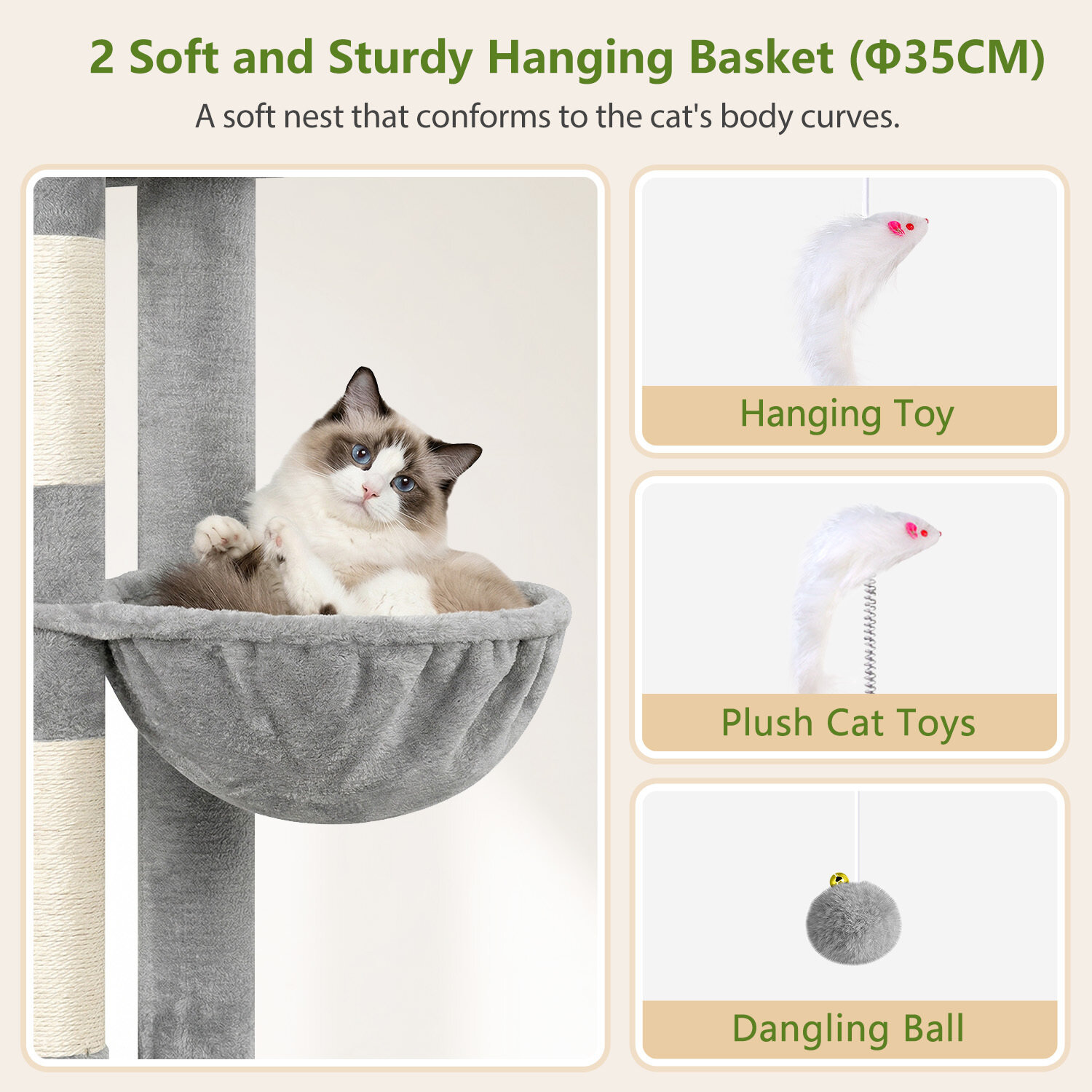 globlazer-s72e-arbre-chat-robuste-gris-clair-183-cm image 5