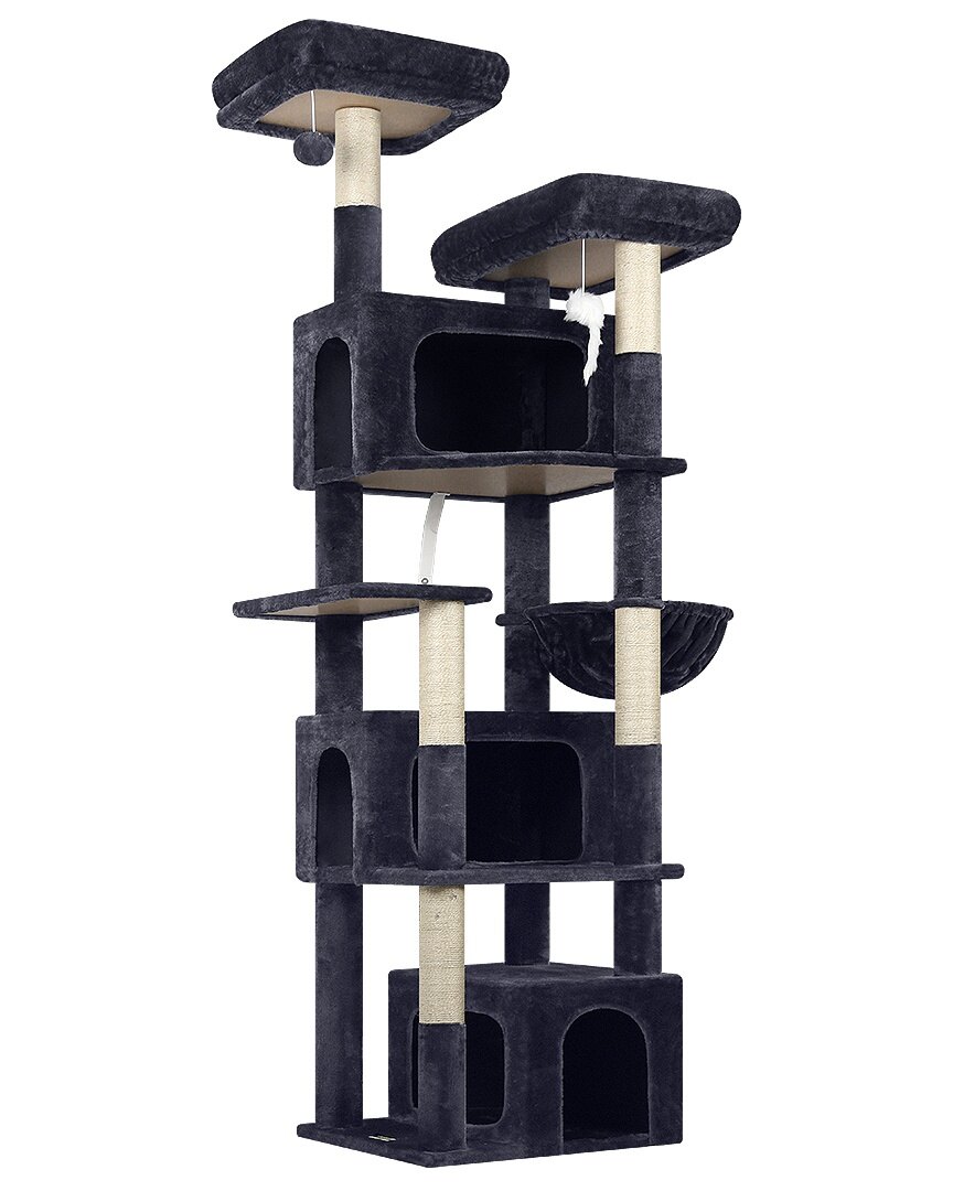 globlazer-s77-arbre-chat-gris-fonc-77-pouces-robuste-xxl image 2