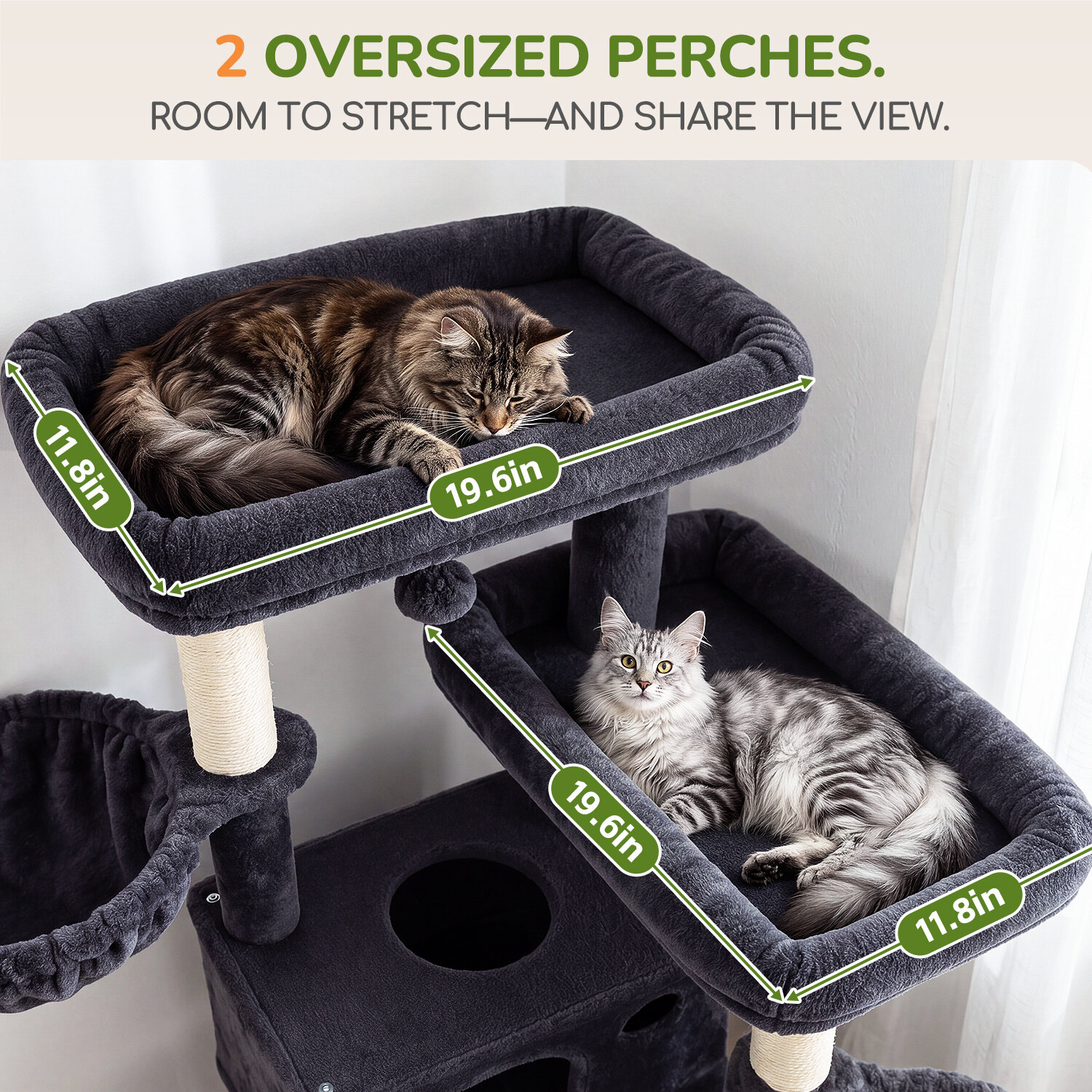 globlazer-f-series-f80k-arbre-chat-grand-chat-203-cm-stable image 3