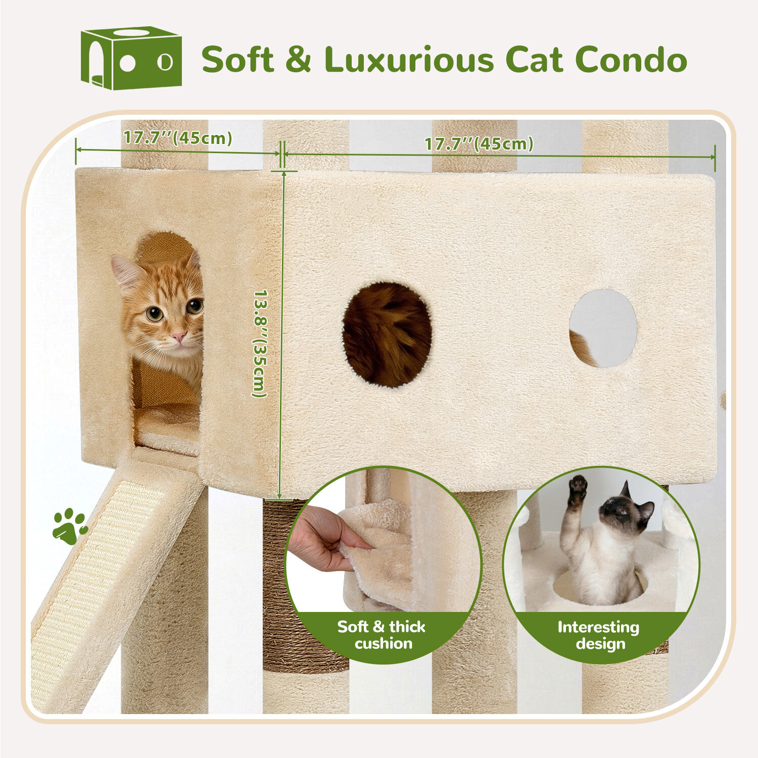 globlazer-s84d-s-series-arbre-chat-beige-213-cm-xxl image 5