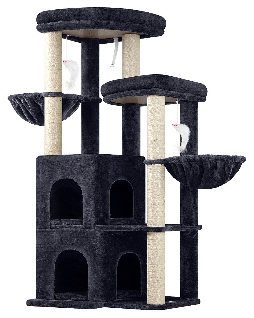 globlazer-s-series-s63-arbre-chat-gris-fonc-160-cm image 2