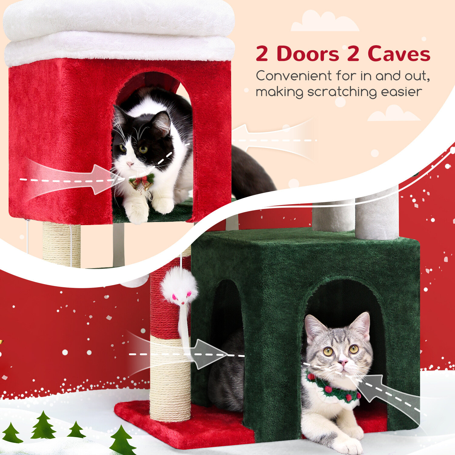 globlazer-f31-arbre-chat-31-pouces-compact-appartement image 5
