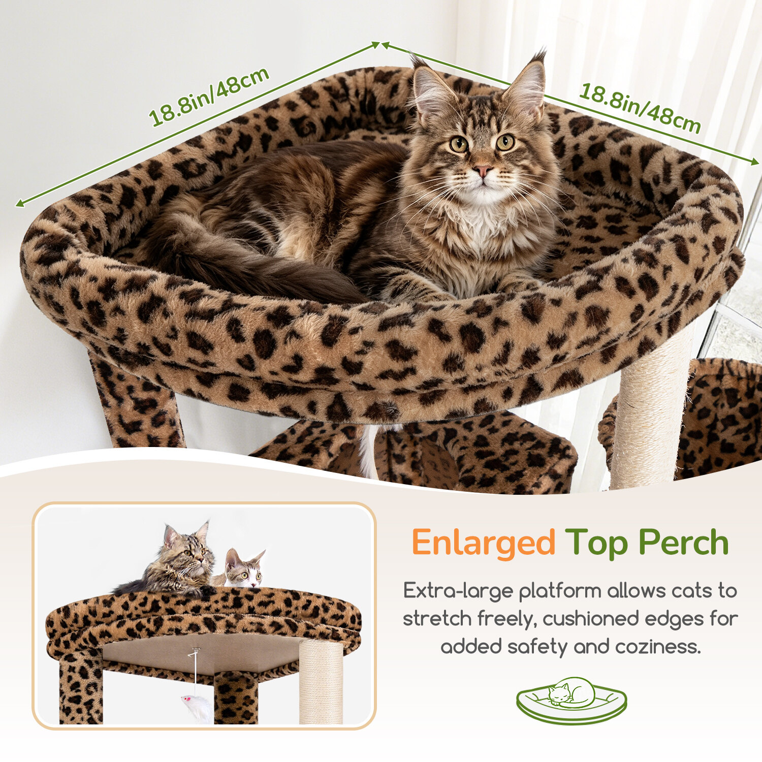 globlazer-s78g-arbre-chat-l-opard-198-cm image 3