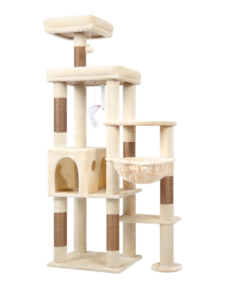 globlazer-f-series-f65b-arbre-chat-beige-165-cm-grand image 2