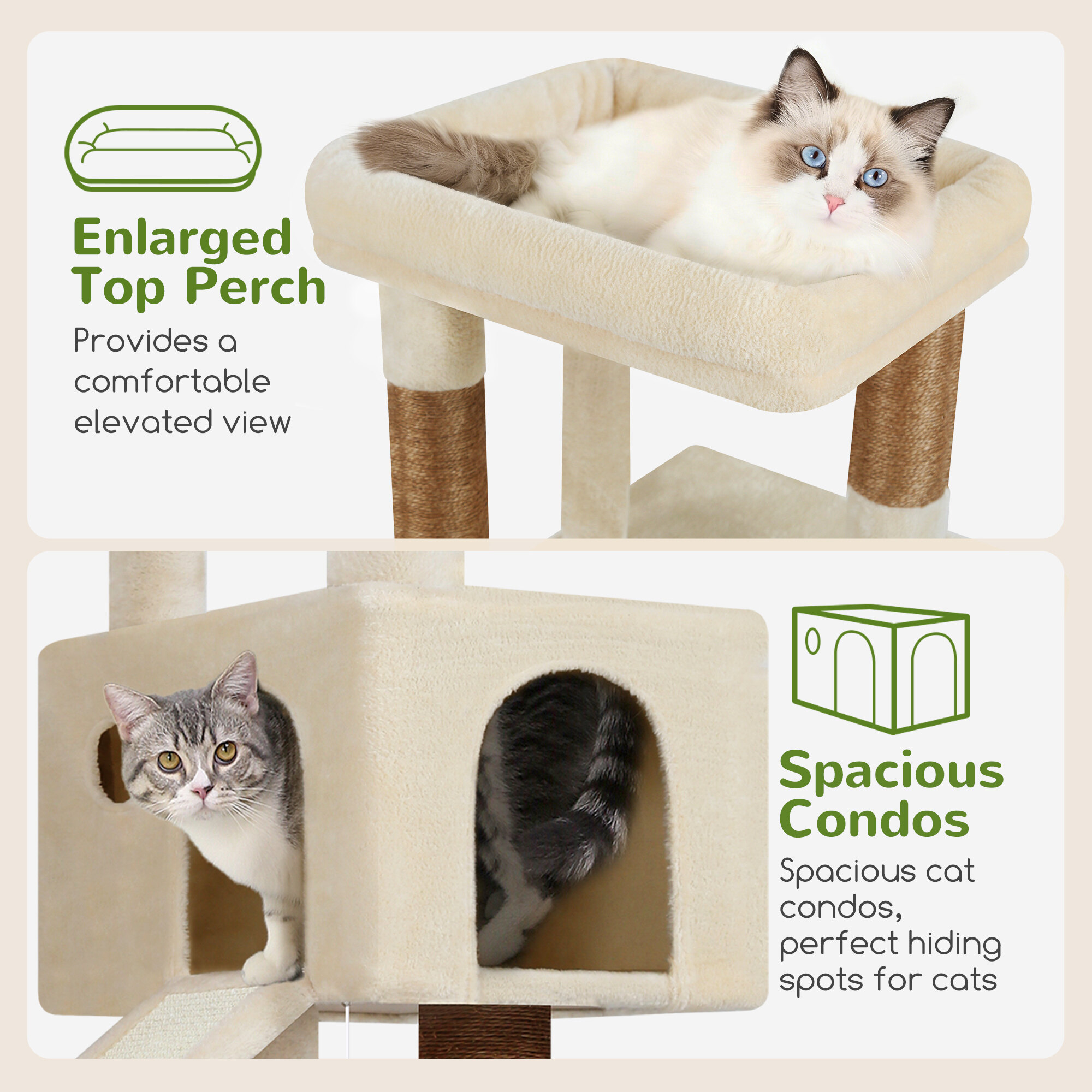 globlazer-s-series-s50-arbre-chat-beige-127-cm-grand-chat image 3