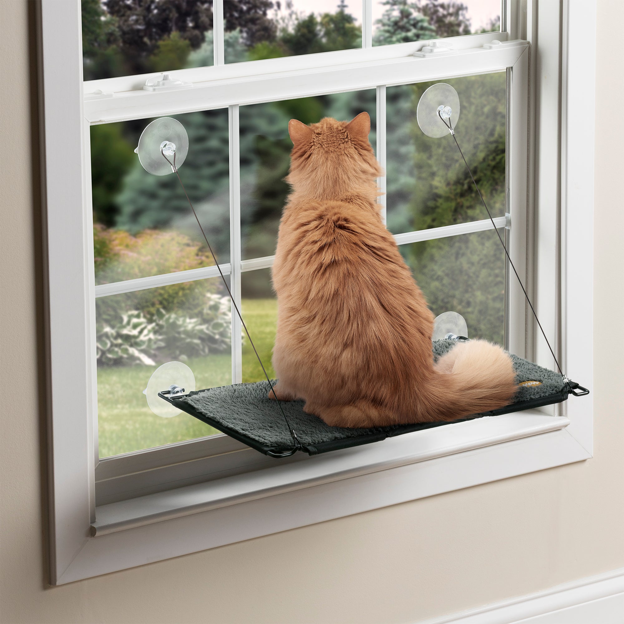 k-h-self-warming-window-lounger-hamac-chat-fen-tre-autochauffant image 1