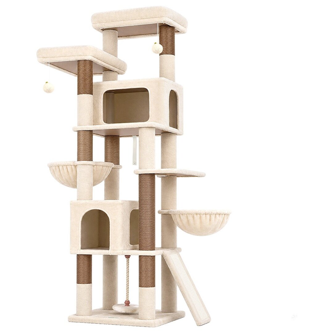 globlazer-f-series-f75b-arbre-chat-beige-190-cm image 2