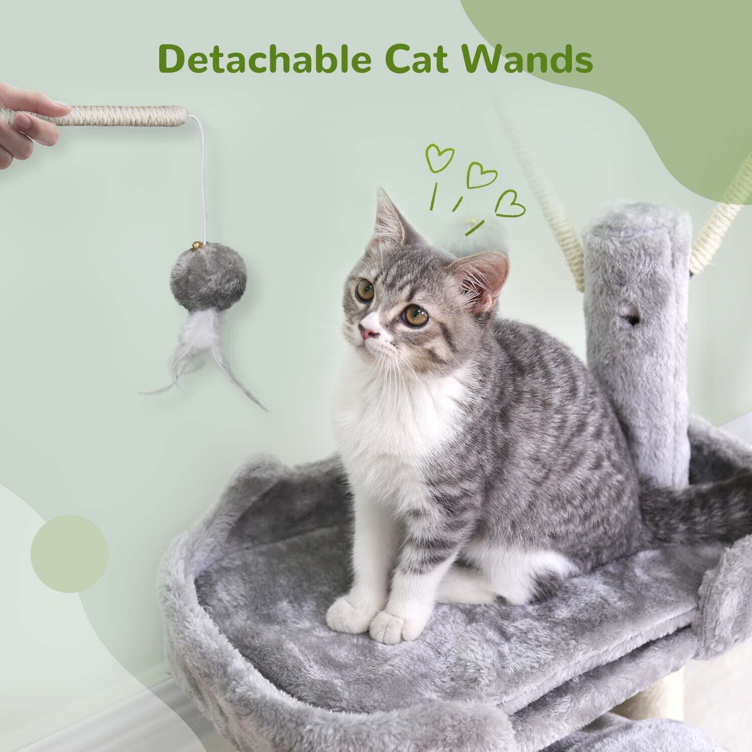 globlazer-f-series-i25-arbre-chat-gris-clair-25-pouces image 3
