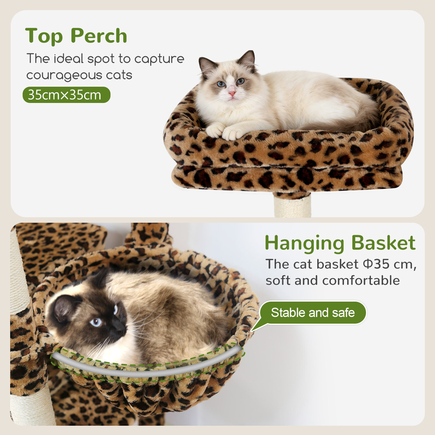 globlazer-f-series-f65b-arbre-chat-l-opard-165-cm image 4