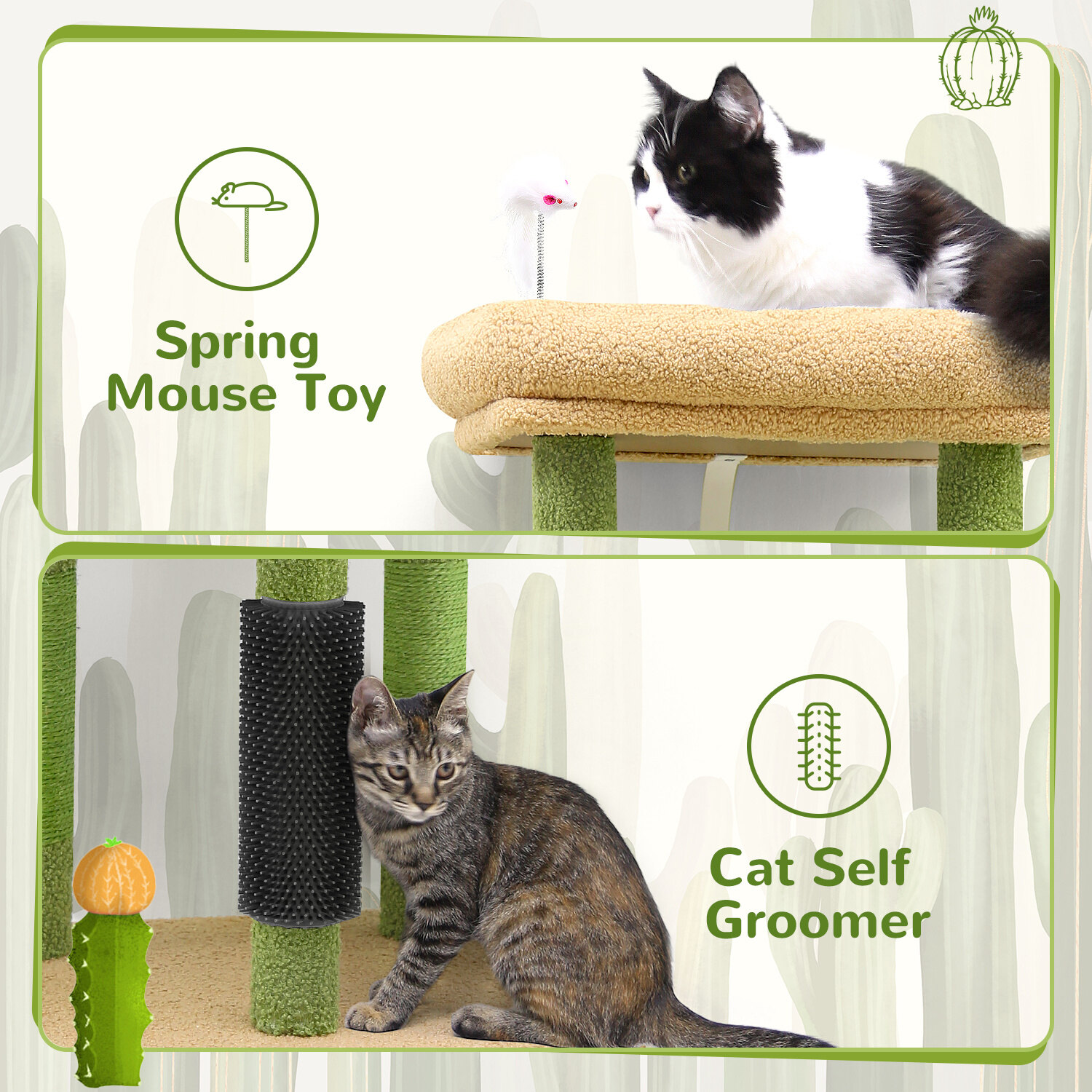 globlazer-f46b-arbre-chat-vert-117-cm-chaton image 7
