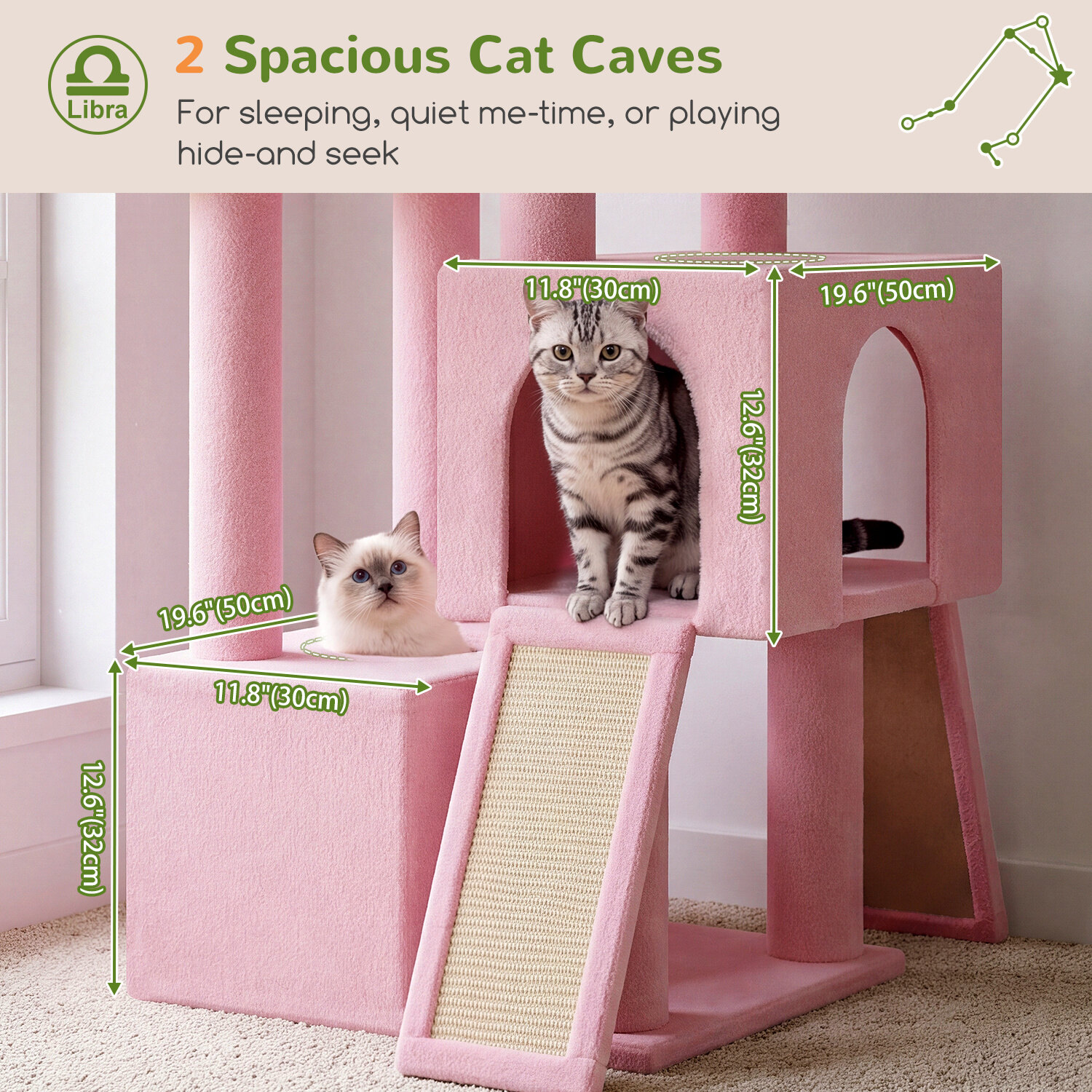 globlazer-z-series-z78-arbre-chat-rose-198-cm image 3