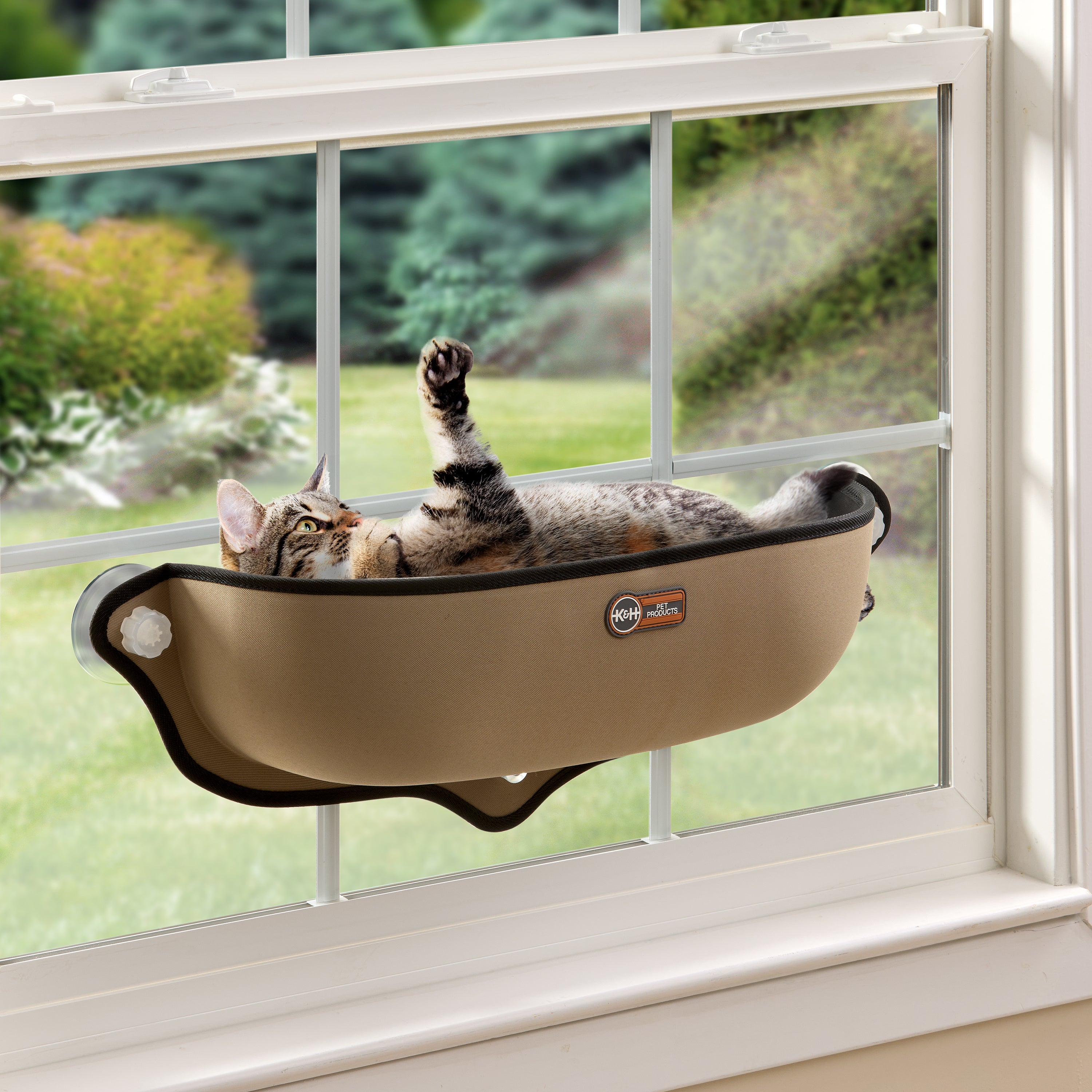 k-h-ez-mount-window-bed-hamac-fen-tre-chat-beige-lavable image 1