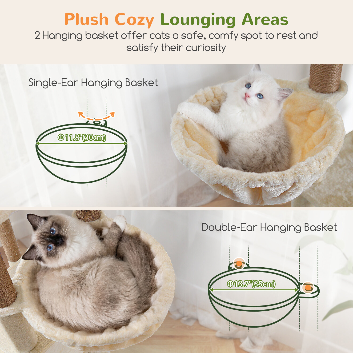globlazer-f75c-arbre-chat-beige-75-pouces image 6