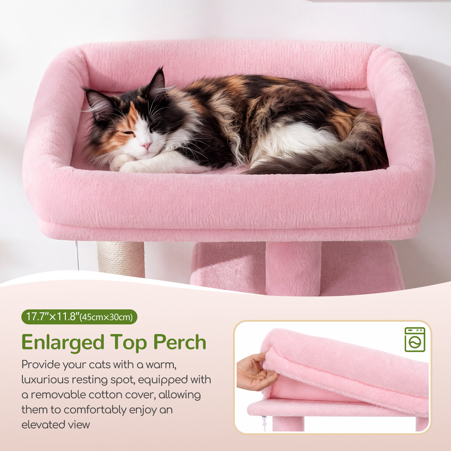 globlazer-f70-pro-arbre-chat-rose-178-cm-int-rieur image 3