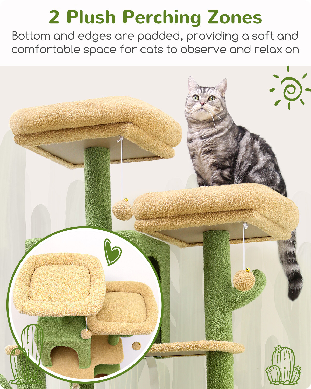 globlazer-f61c-arbre-chat-155-cm-robuste-int-rieur image 4
