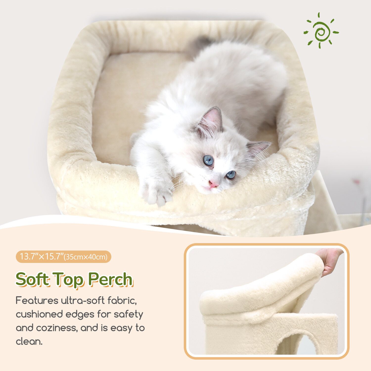 globlazer-f-series-f52b-arbre-chat-beige-52-pouces-niche image 3