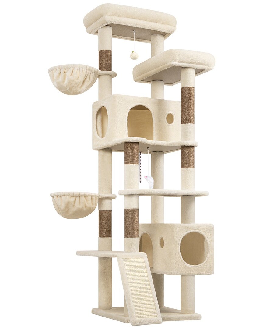 globlazer-s-series-s77c-arbre-chat-beige-77-pouces-grand image 2