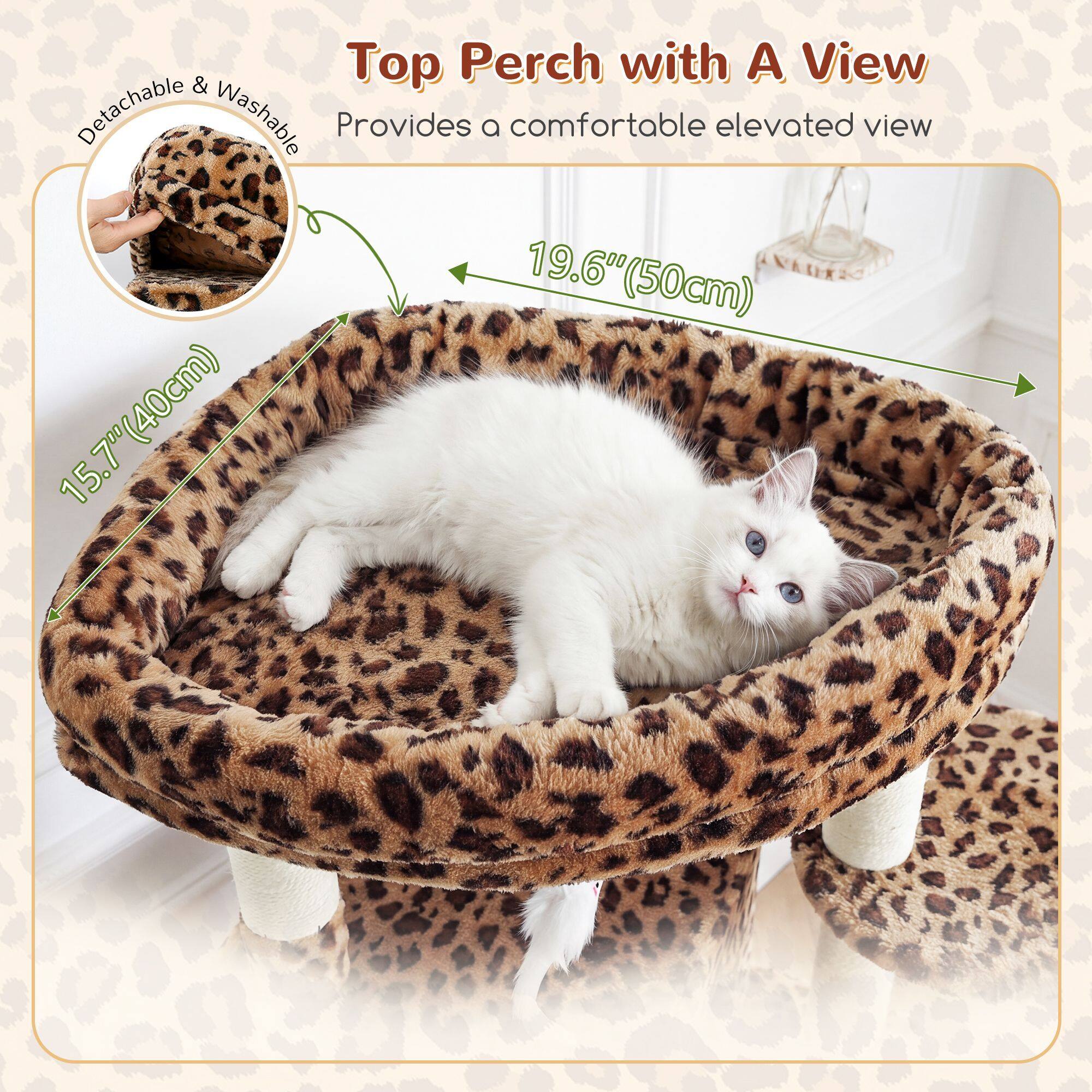 globlazer-c-series-c68-arbre-chat-angle-l-opard-68-pouces image 5