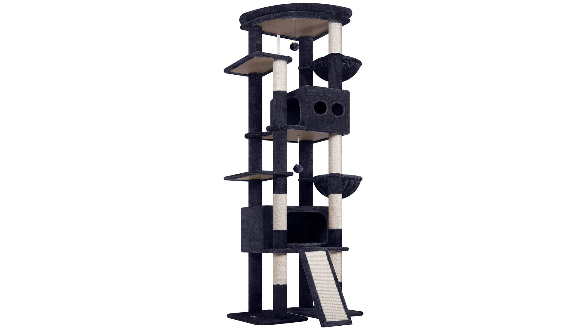 globlazer-s-series-s84e-arbre-chat-gris-fonc-213-cm image 2