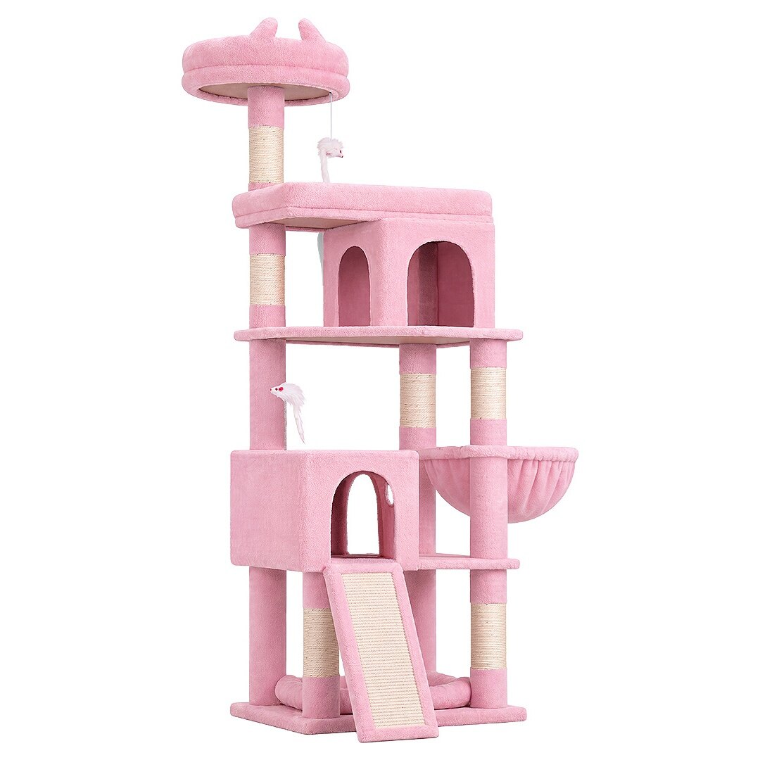 globlazer-s-series-s72-arbre-chat-72-pouces-rose-robuste image 2