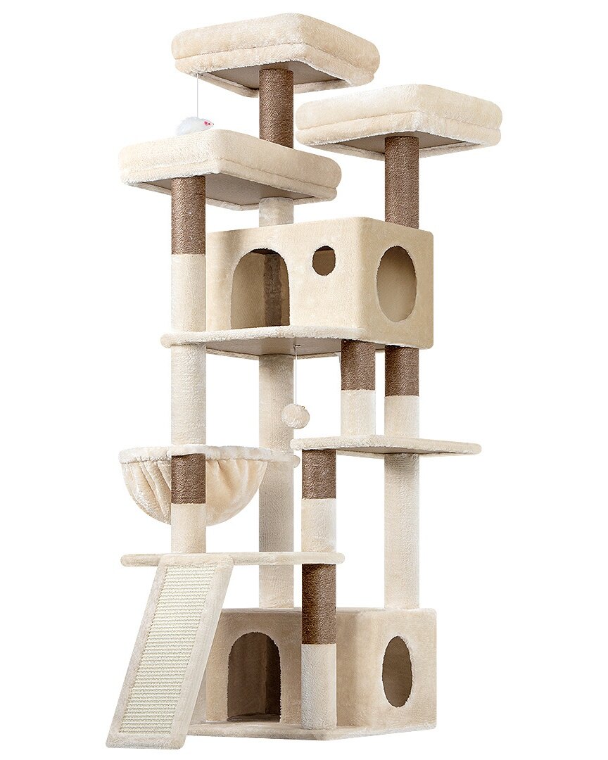 globlazer-f-series-f73c-arbre-chat-beige-185-cm image 2
