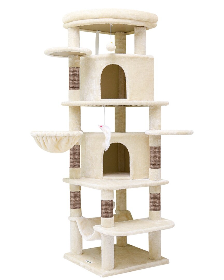 globlazer-c-series-c66-arbre-chat-beige-66-pouces-grand image 2