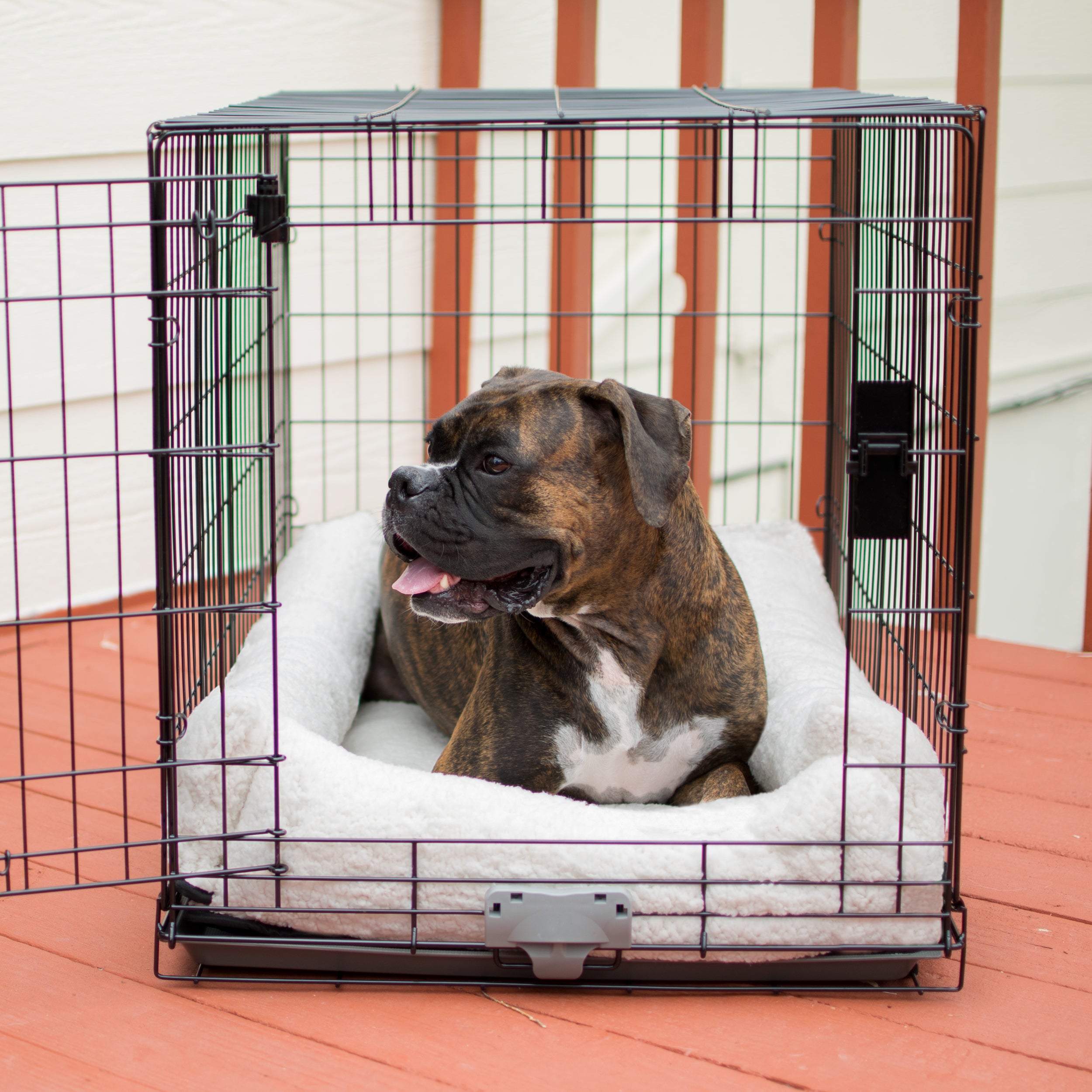 k-h-deluxe-bolster-crate-pad-tapis-cage-chien-small-polaire image 8