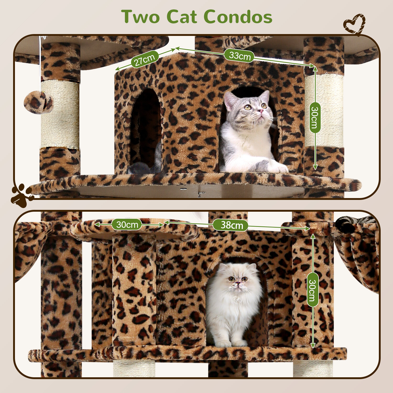 globlazer-f68b-arbre-chat-l-opard-173-cm image 4
